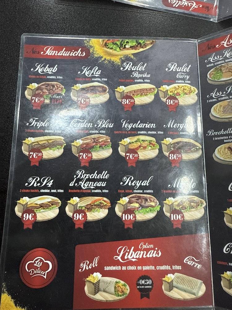 Les Délices - Menu Image 2